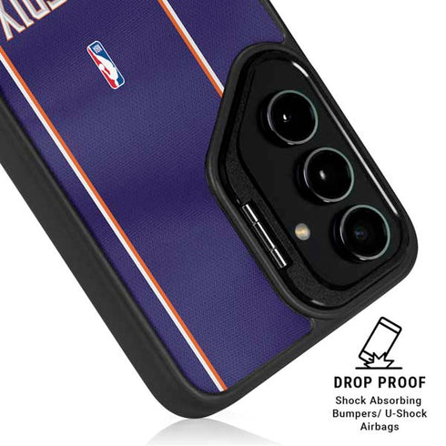 NBA Phoenix Suns Jersey Galaxy S25 Kickstand Case